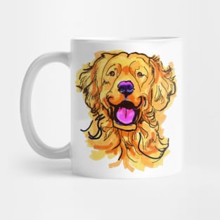 The Best Gold Dog in My Life Mug